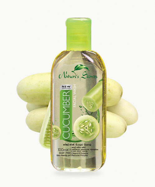 இயற்கை ரகசியங்கள் வெள்ளரிக்காய் முக கழுவல்