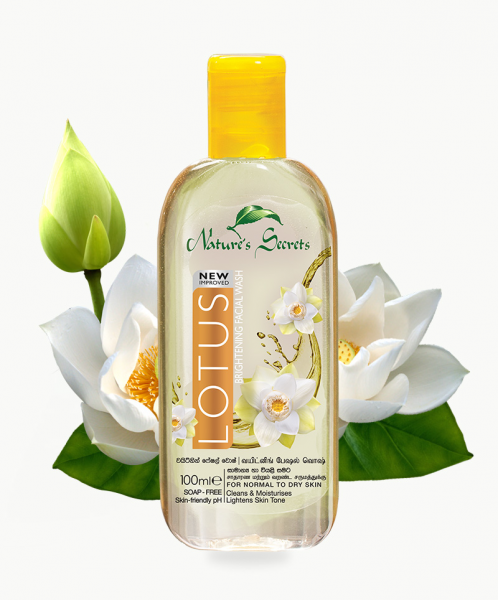 Natures Secrets Lotus Brightening Facial Wash