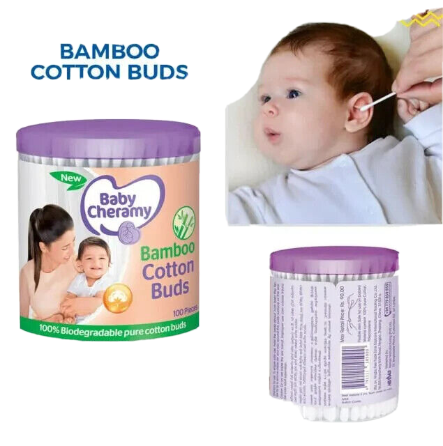 Baby Cheramy Bamboo Cotton Buds