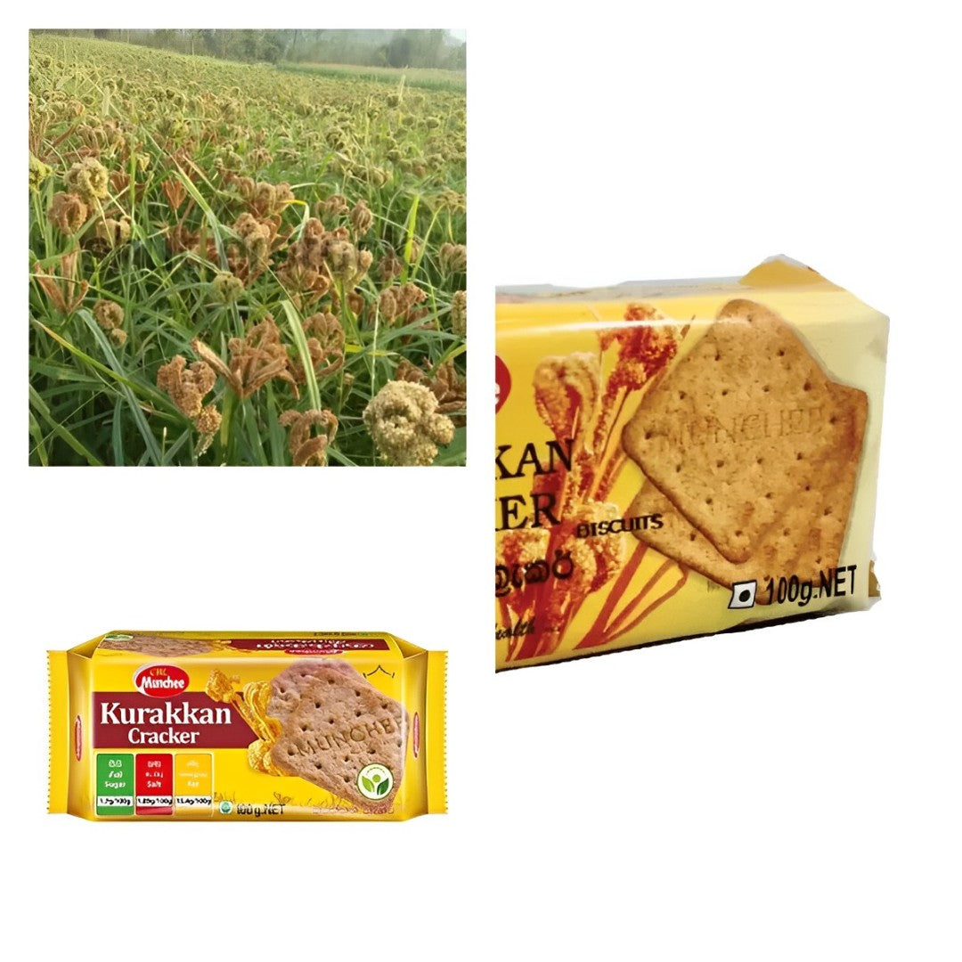 Munchee Kurakkan Cracker Biscuit - 100g