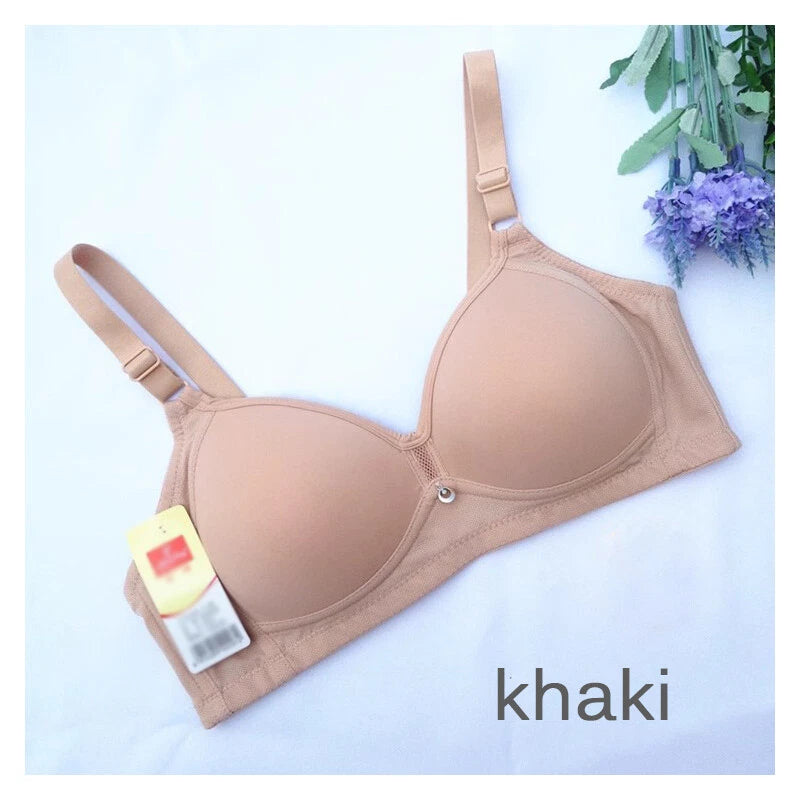 Classic Women Bras Sexy Lingerie Thin Comfortable Breathable Bra Solid Color