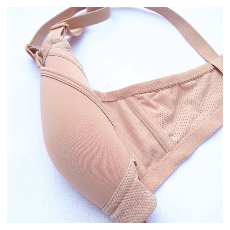 Classic Women Bras Sexy Lingerie Thin Comfortable Breathable Bra Solid Color