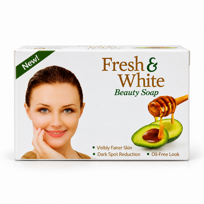 Fresh & White Beauty Soap with Avocado & Honey