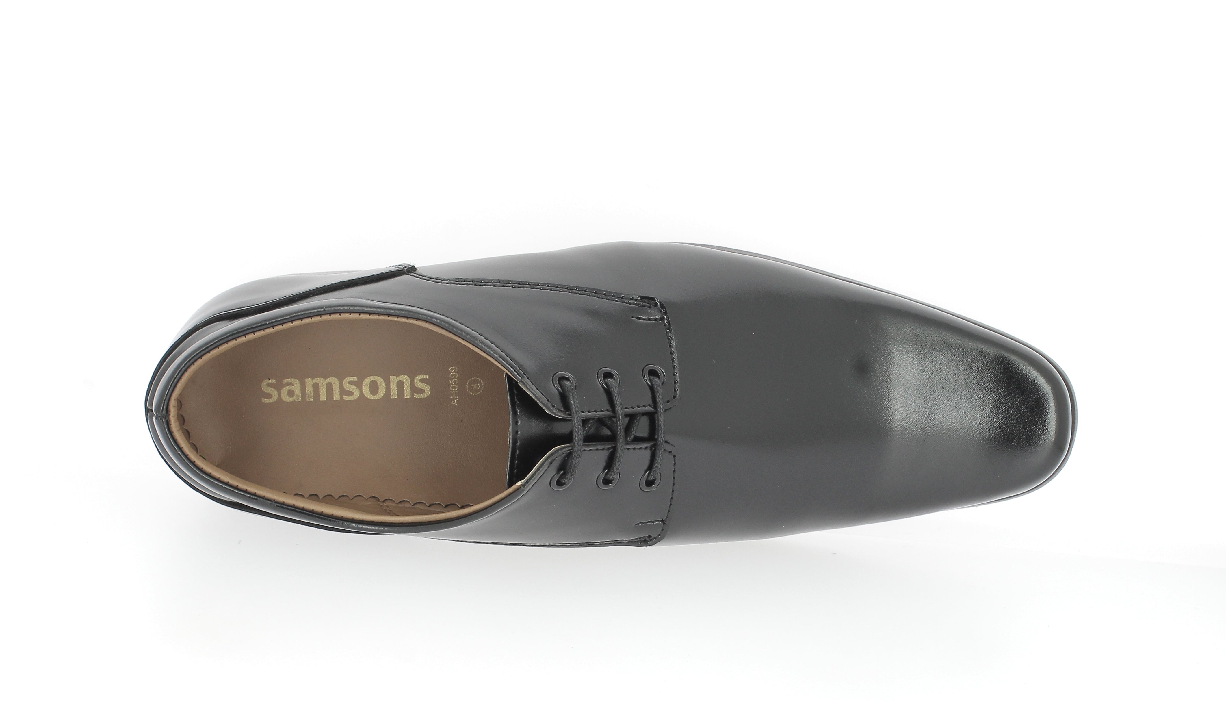 Samsons Gents Lacing Shoe Black