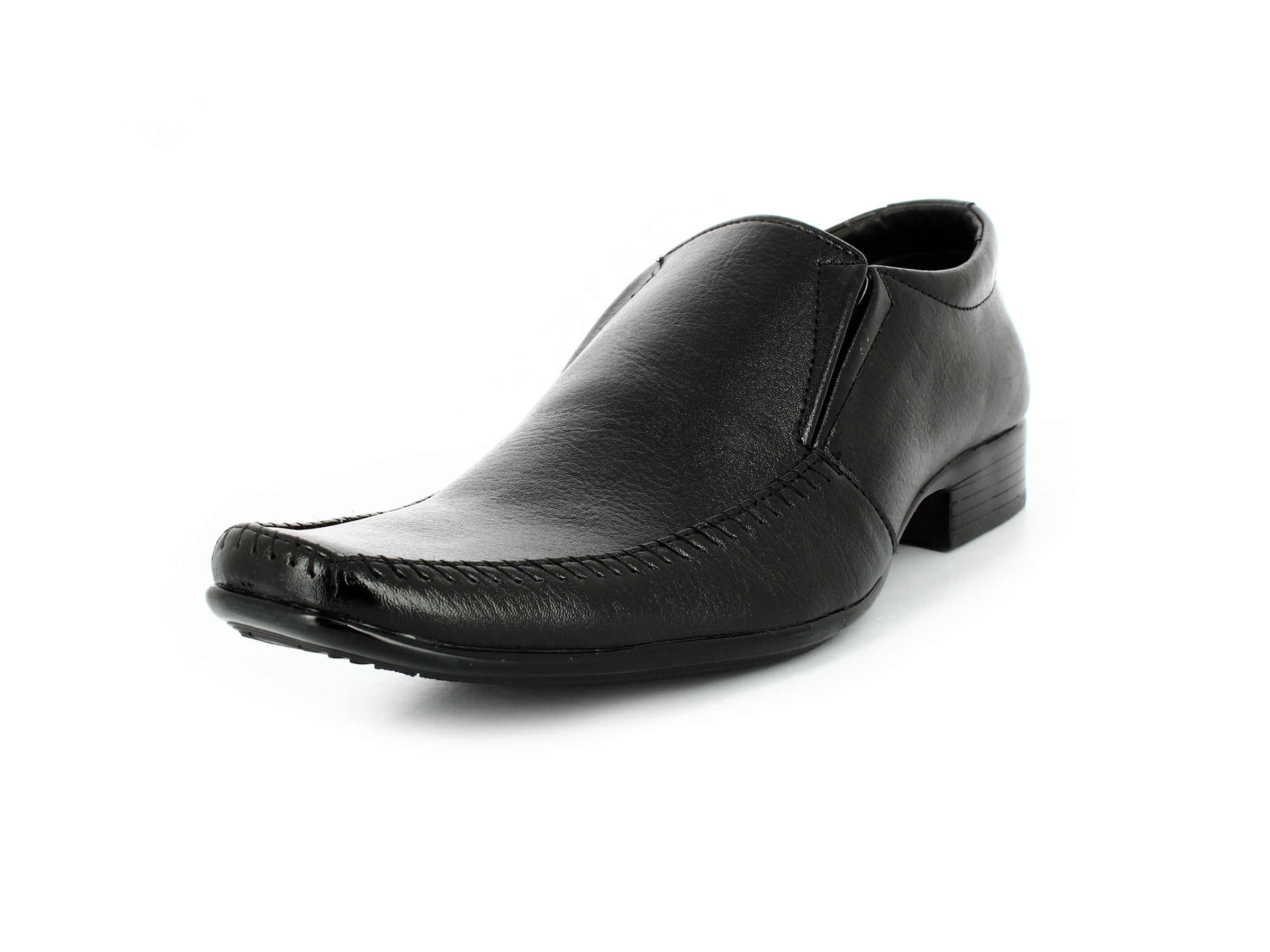 Samsons Gents Pums Shoe Black