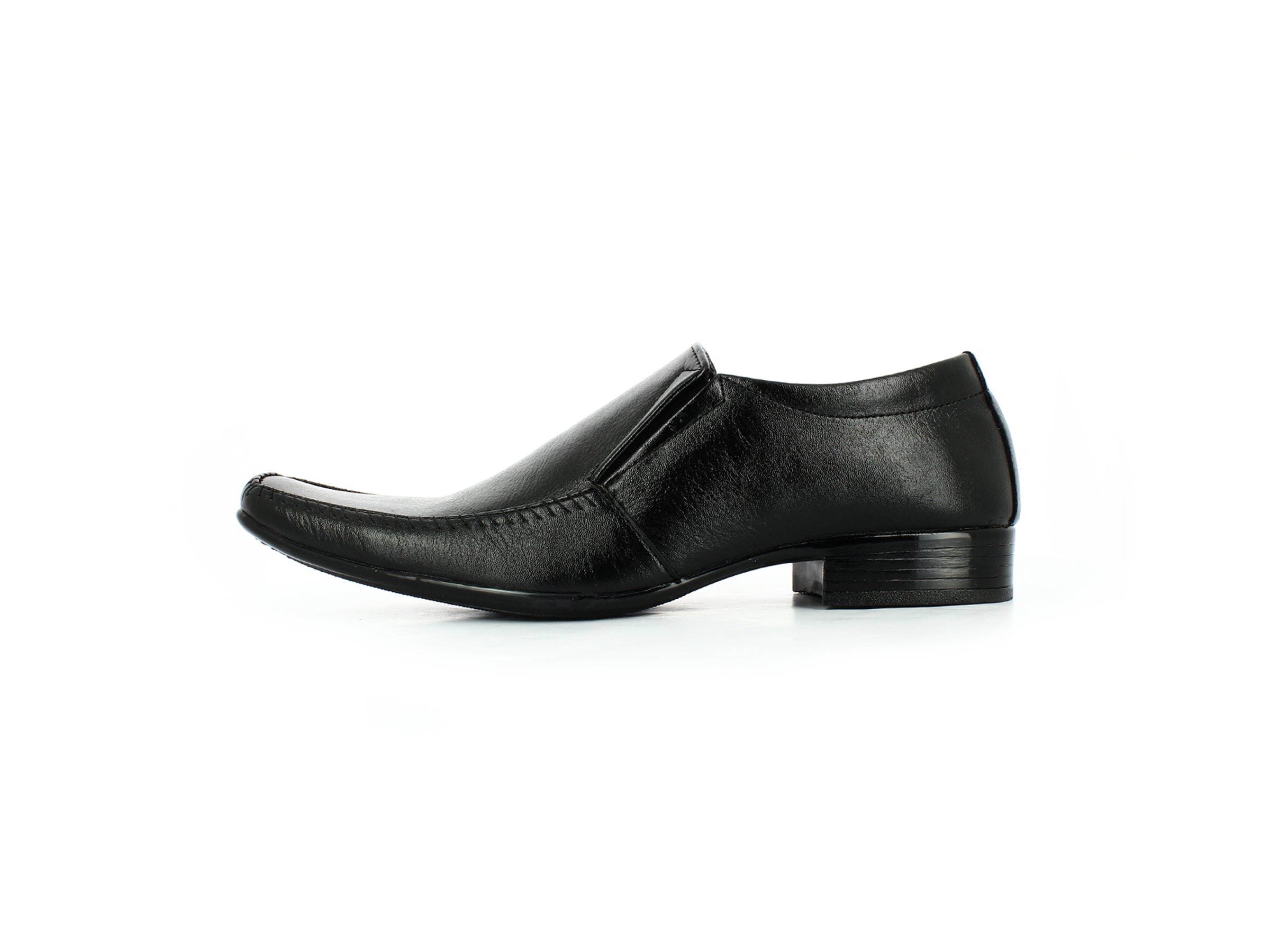 Samsons Gents Pums Shoe Black