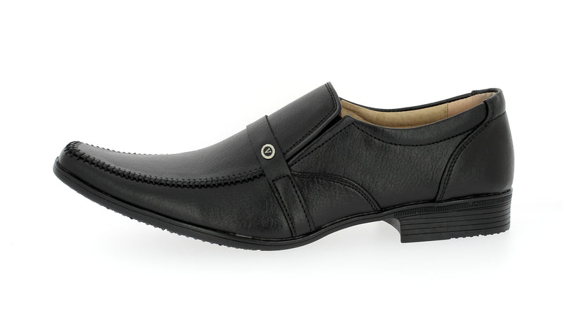 Samsons Gents Pums Shoe Black