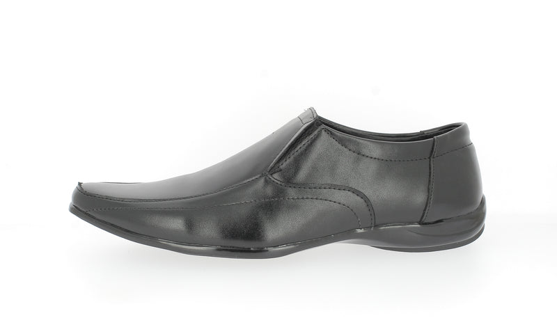 Samsons Gents Pums Shoe Black