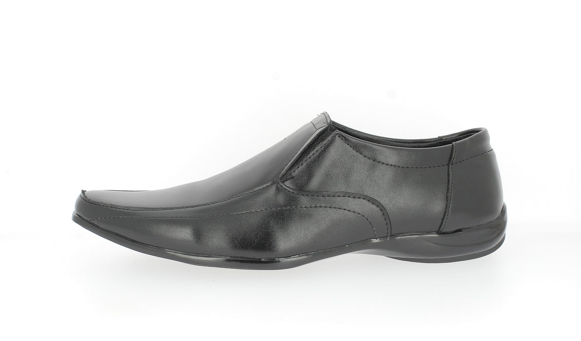 Samsons Gents Pums Shoe Black