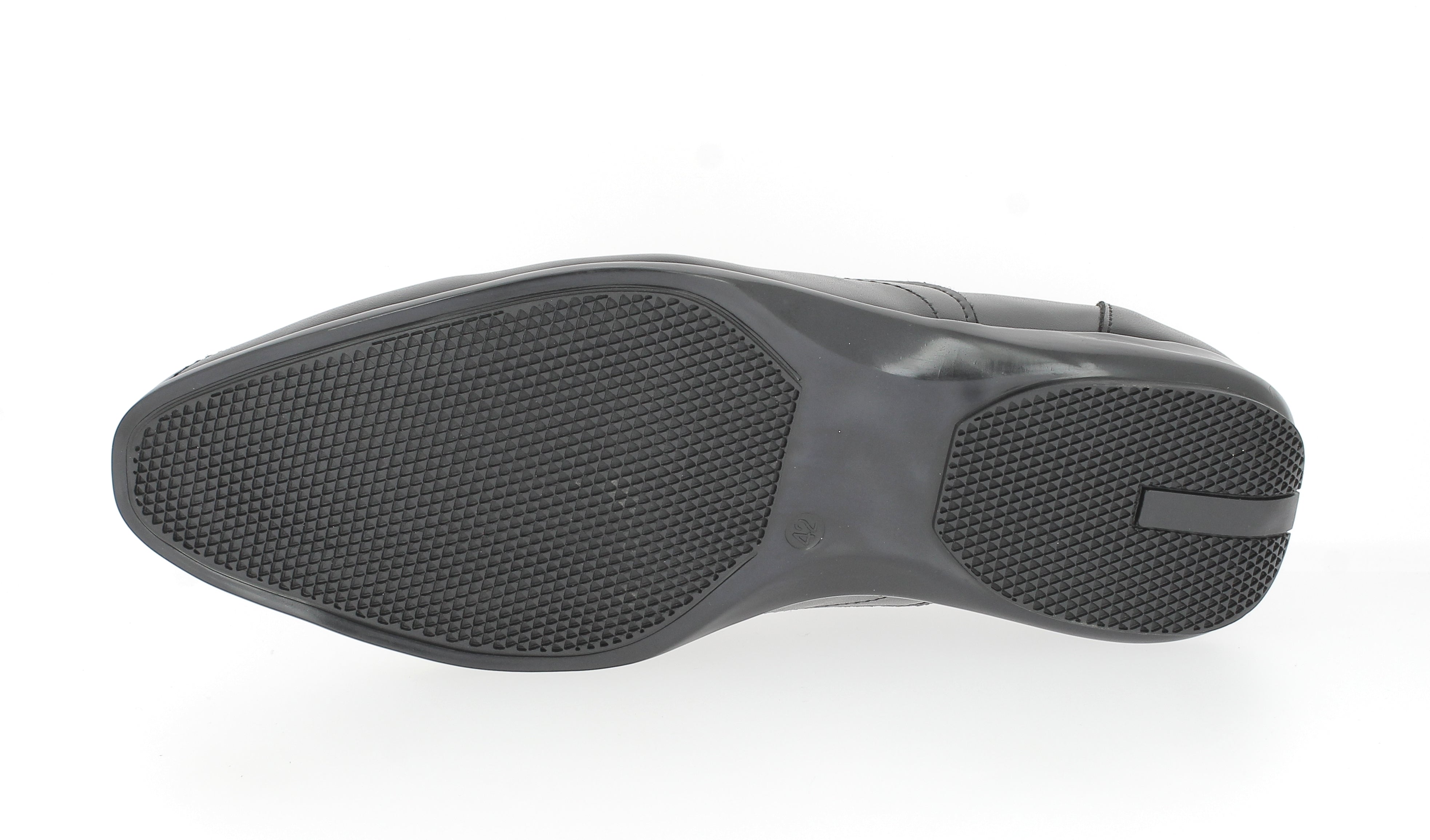 Samsons Gents Pums Shoe Black