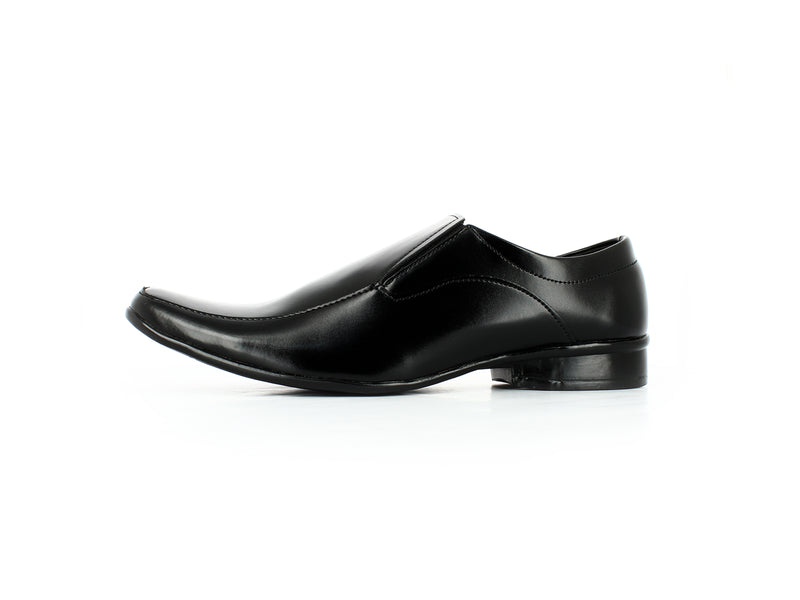 Samsons Gents Pums Shoe Black