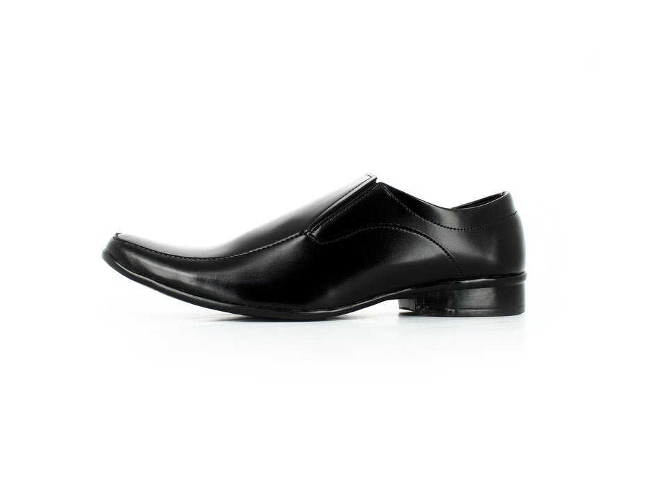 Samsons Gents Pums Shoe Black