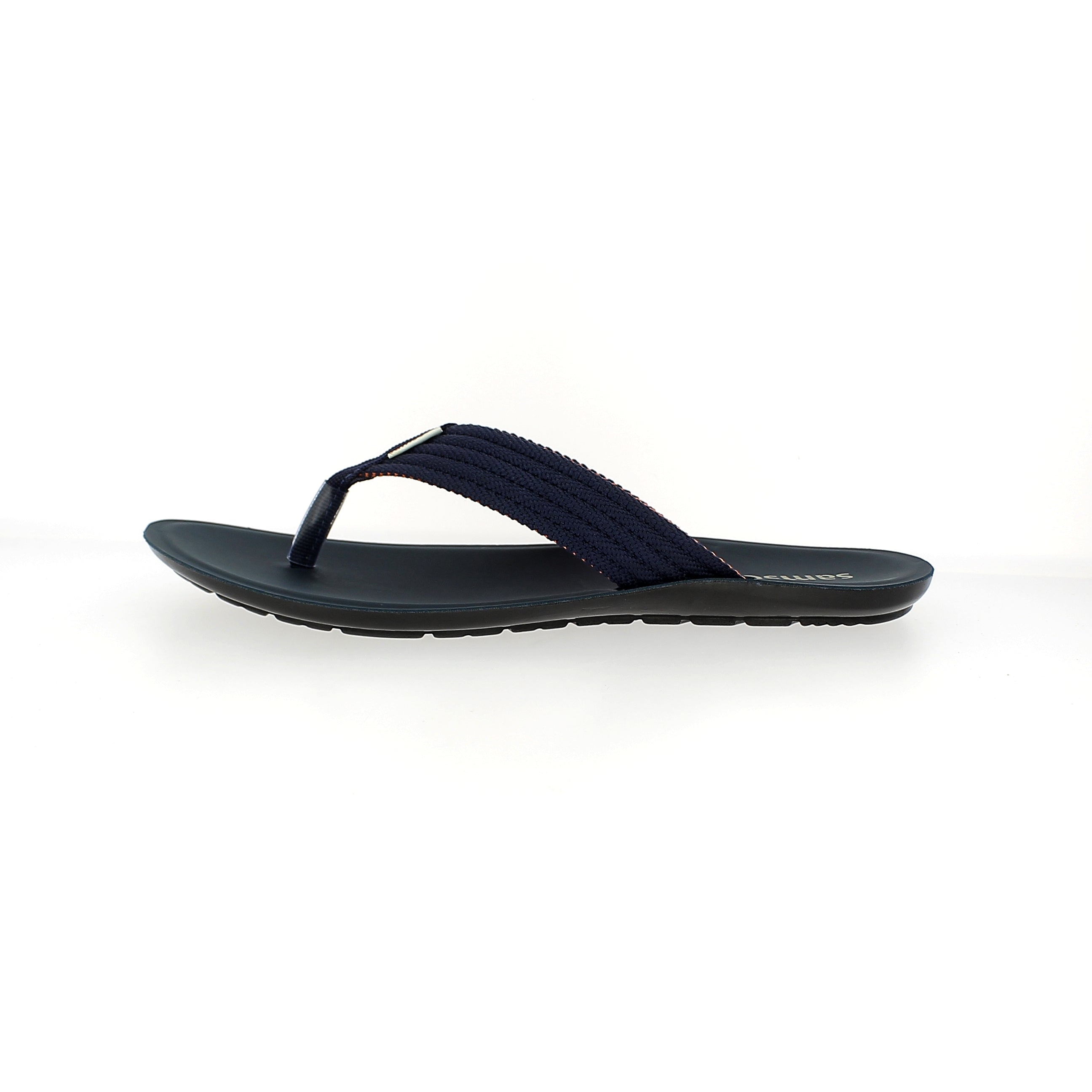 Samsons Men Casual V-Strap Slippers Blue