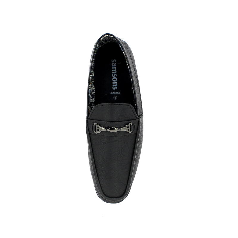 Samsons Men Pums Shoes Black