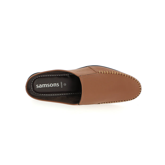 Samsons Men Pums Shoes Brown