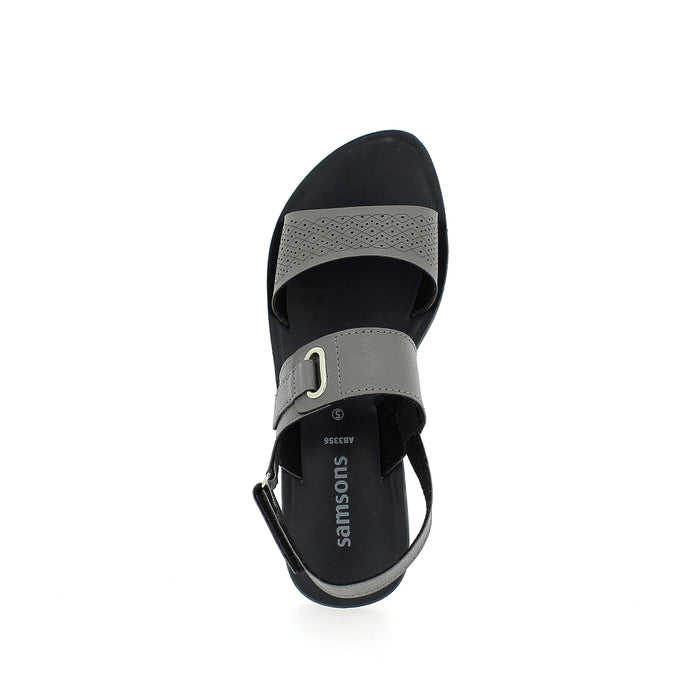 Samsons Women Casual Slide Sandals Grey