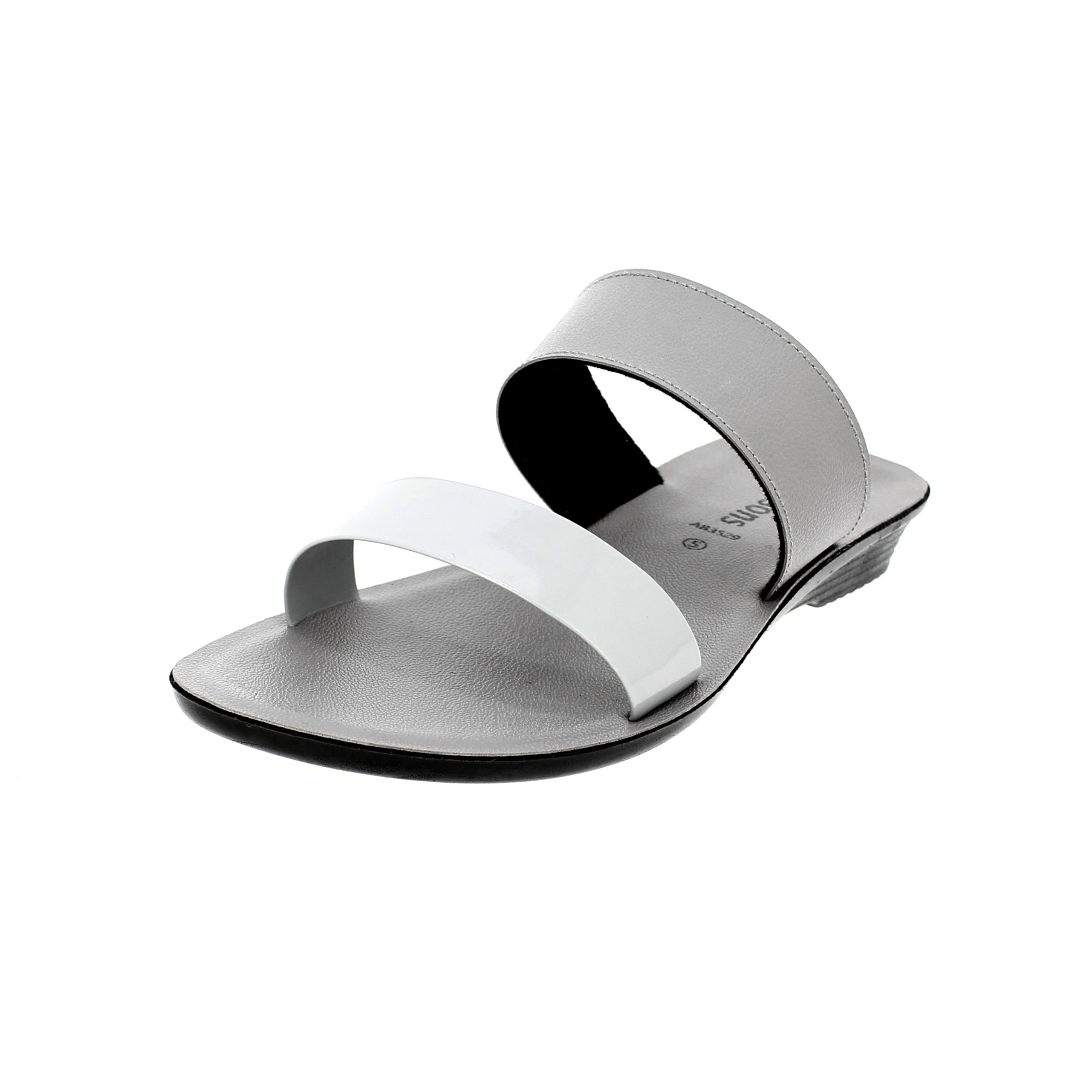 சாம்சன்ஸ் பெண்கள் கேஷுவல் ஸ்லிப்-ஆன் ஸ்லிப்பர்ஸ் கிரே