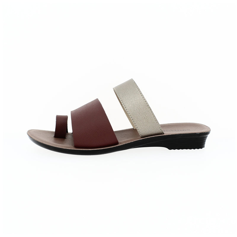 Samsons Women Casual Slip-on Slippers Maroon