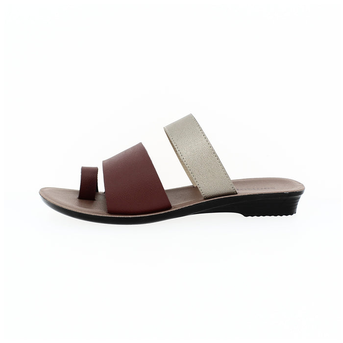 Samsons Women Casual Slip-on Slippers Maroon