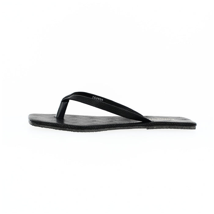 Samsons Women Casual Thongs Slippers Black