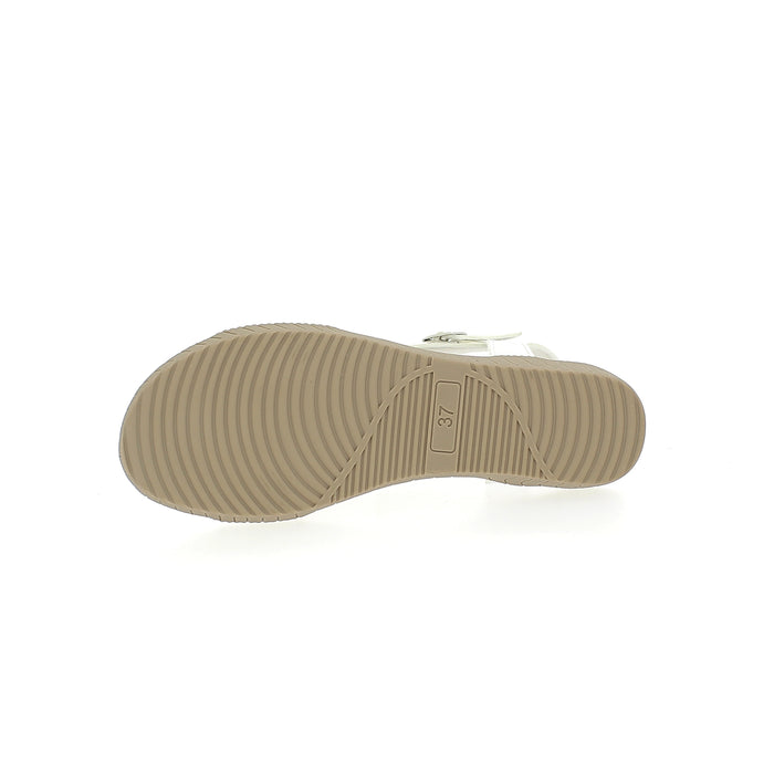 Samsons Women Slides Sandals White