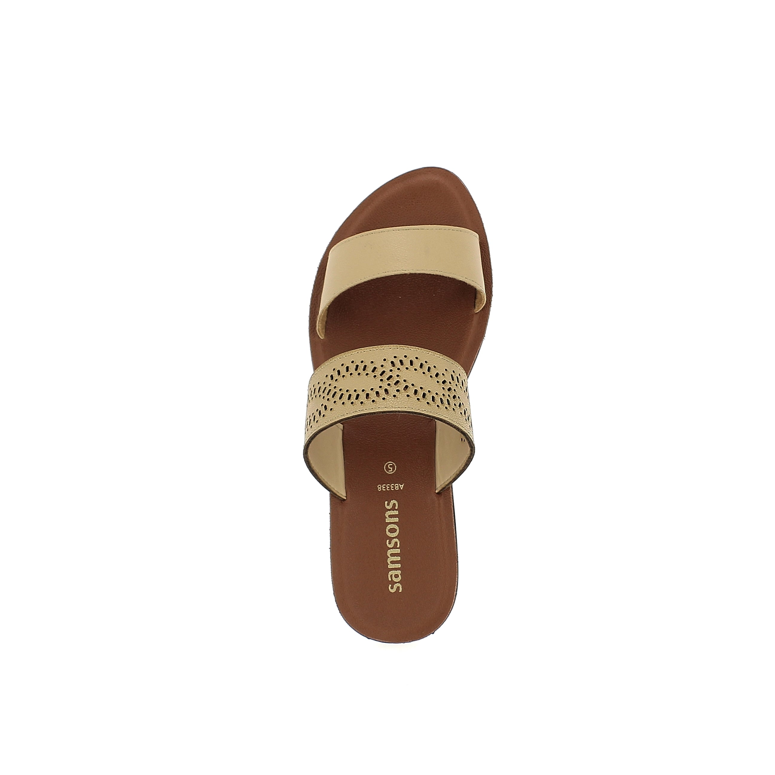 Samsons Women Slip-Ons Slippers Beige
