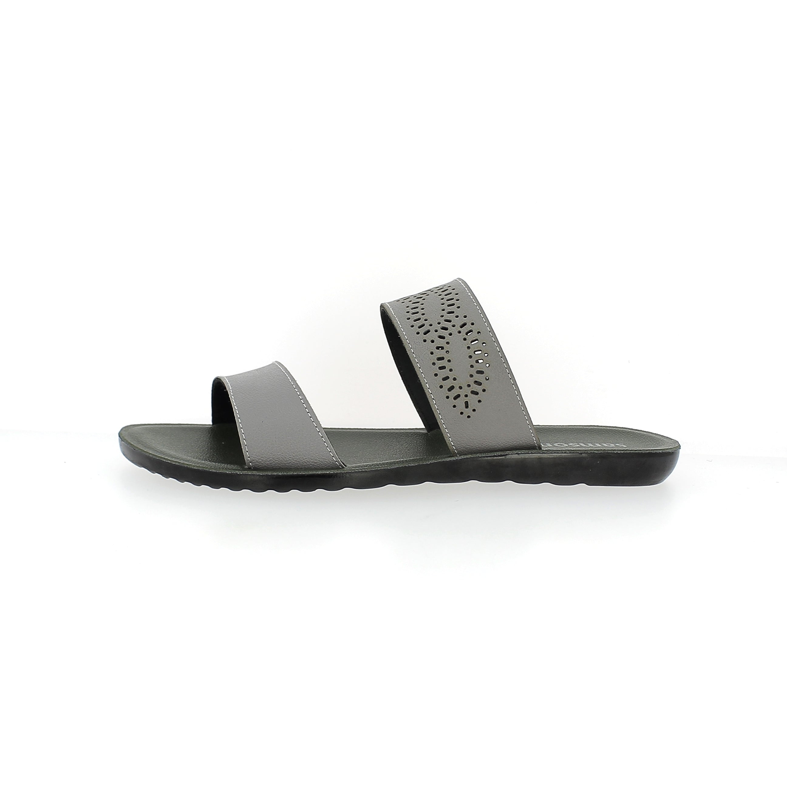 Samsons Women Slip-Ons Slippers Grey