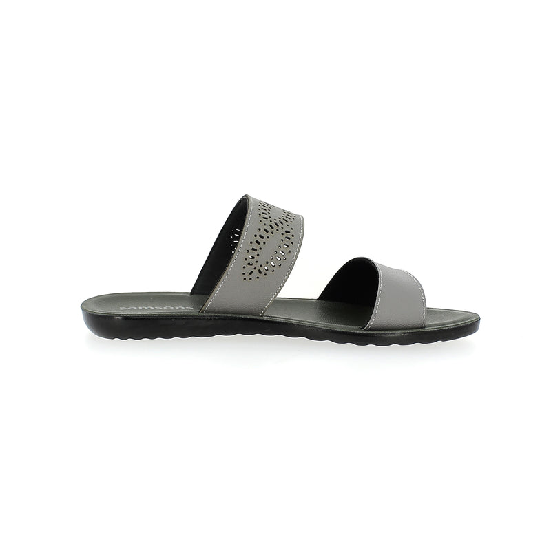 Samsons Women Slip-Ons Slippers Grey