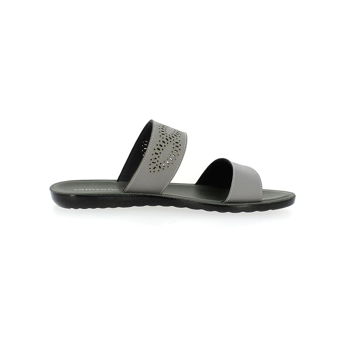 Samsons Women Slip-Ons Slippers Grey
