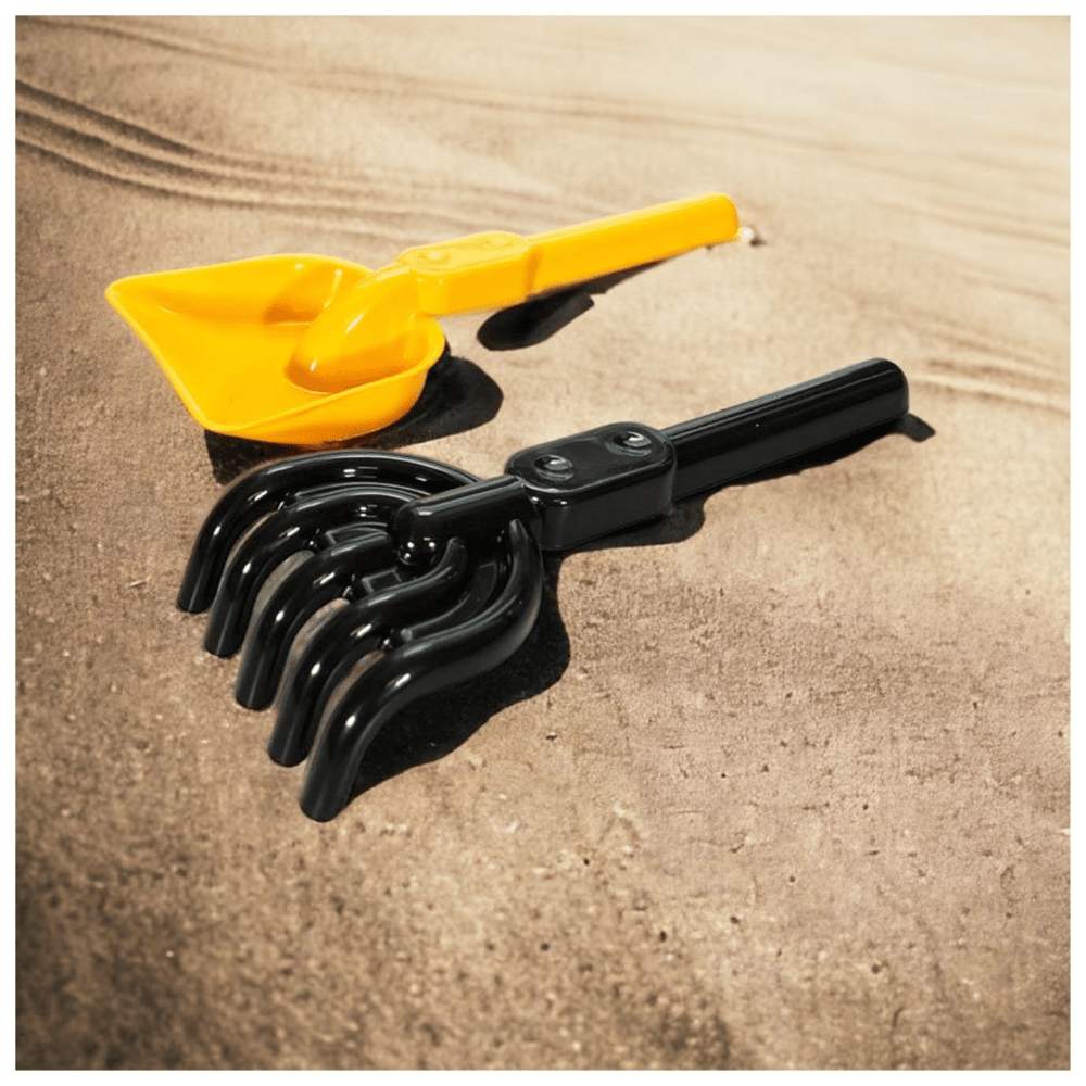 மணல் கிட் துணைக்கருவிகள் கொண்ட வாளி (3+)