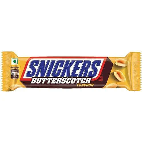 Snickers Butterscotch Flavor Chocolate Bar - 24g