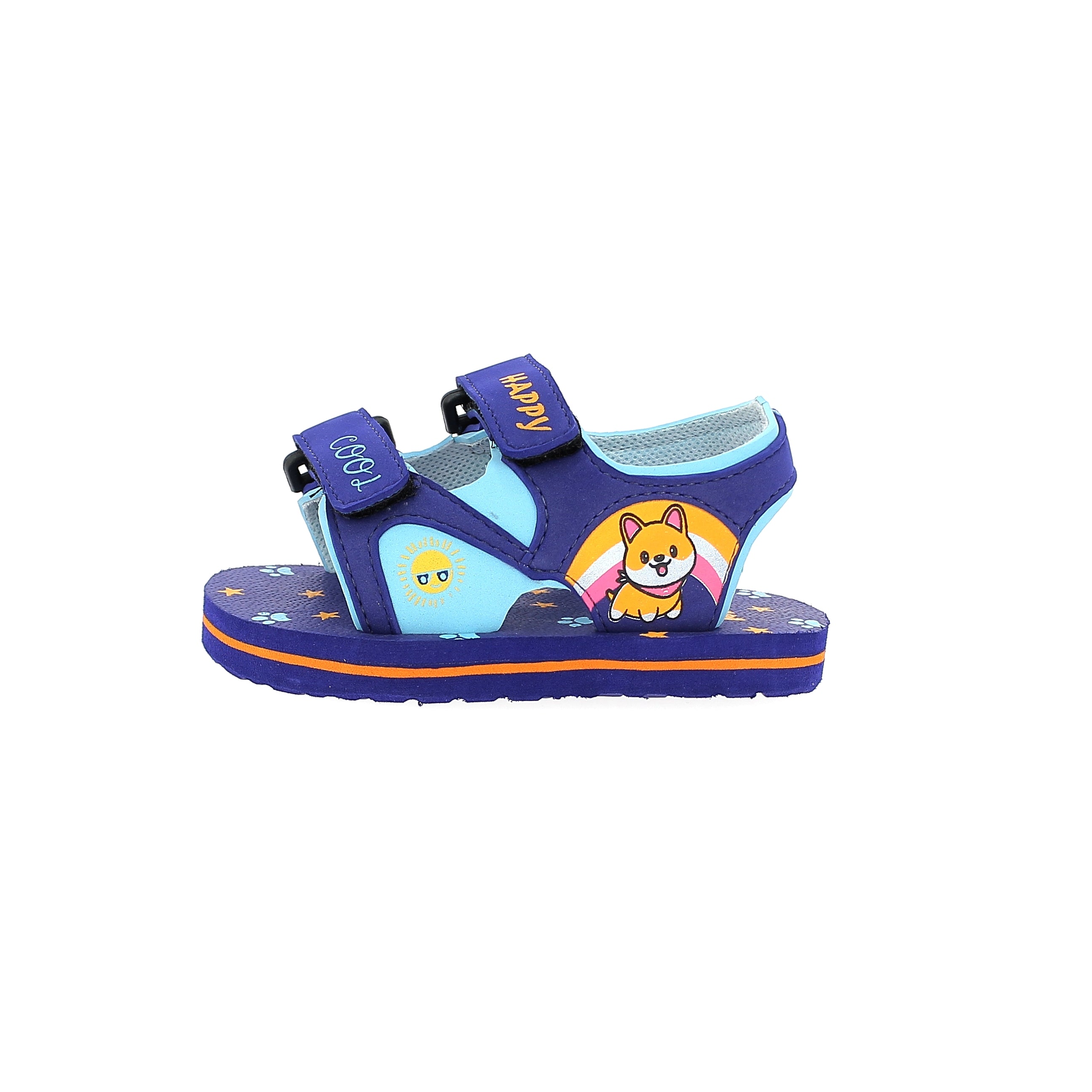 Star Kids Boys Casual Slide Sandals PURPLE