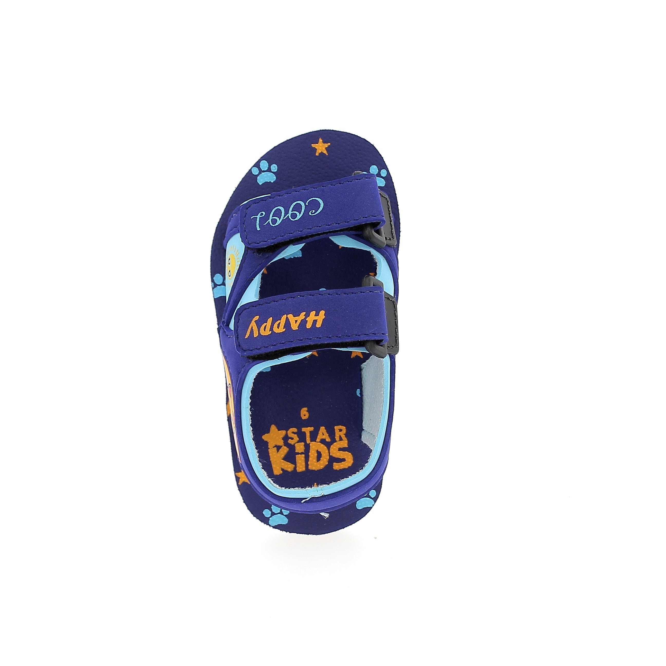 Star Kids Boys Casual Slide Sandals PURPLE