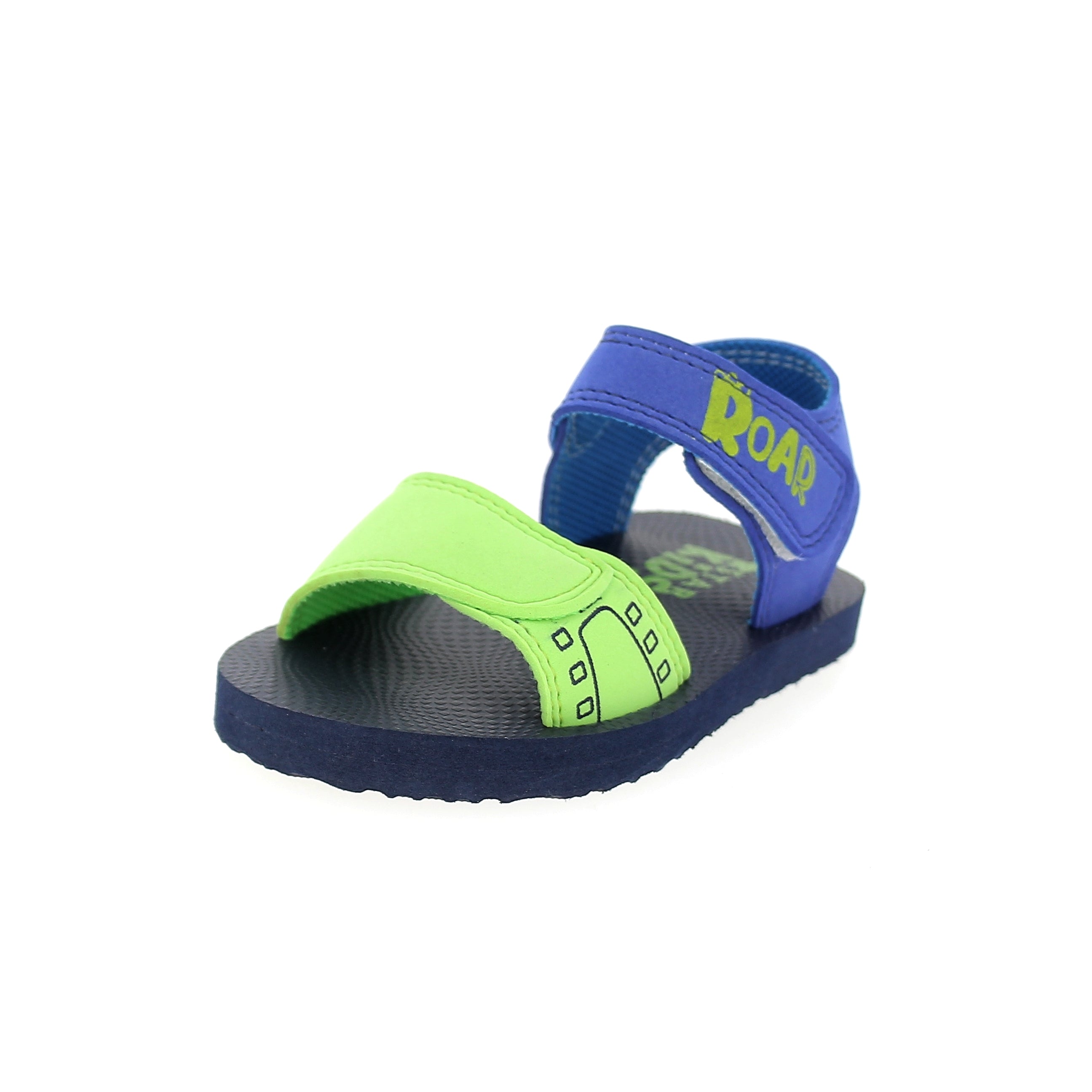 Star Kids Boys Flat Sandals Green