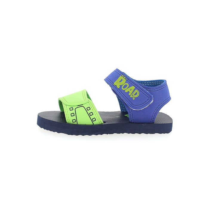 Star Kids Boys Flat Sandals Green