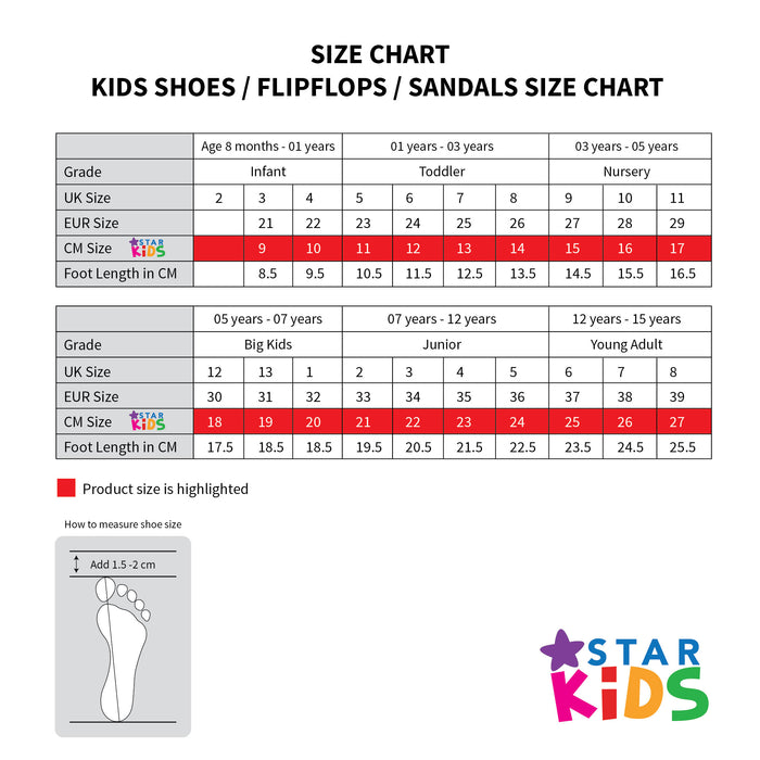Star Kids Boys Flat Sandals Green
