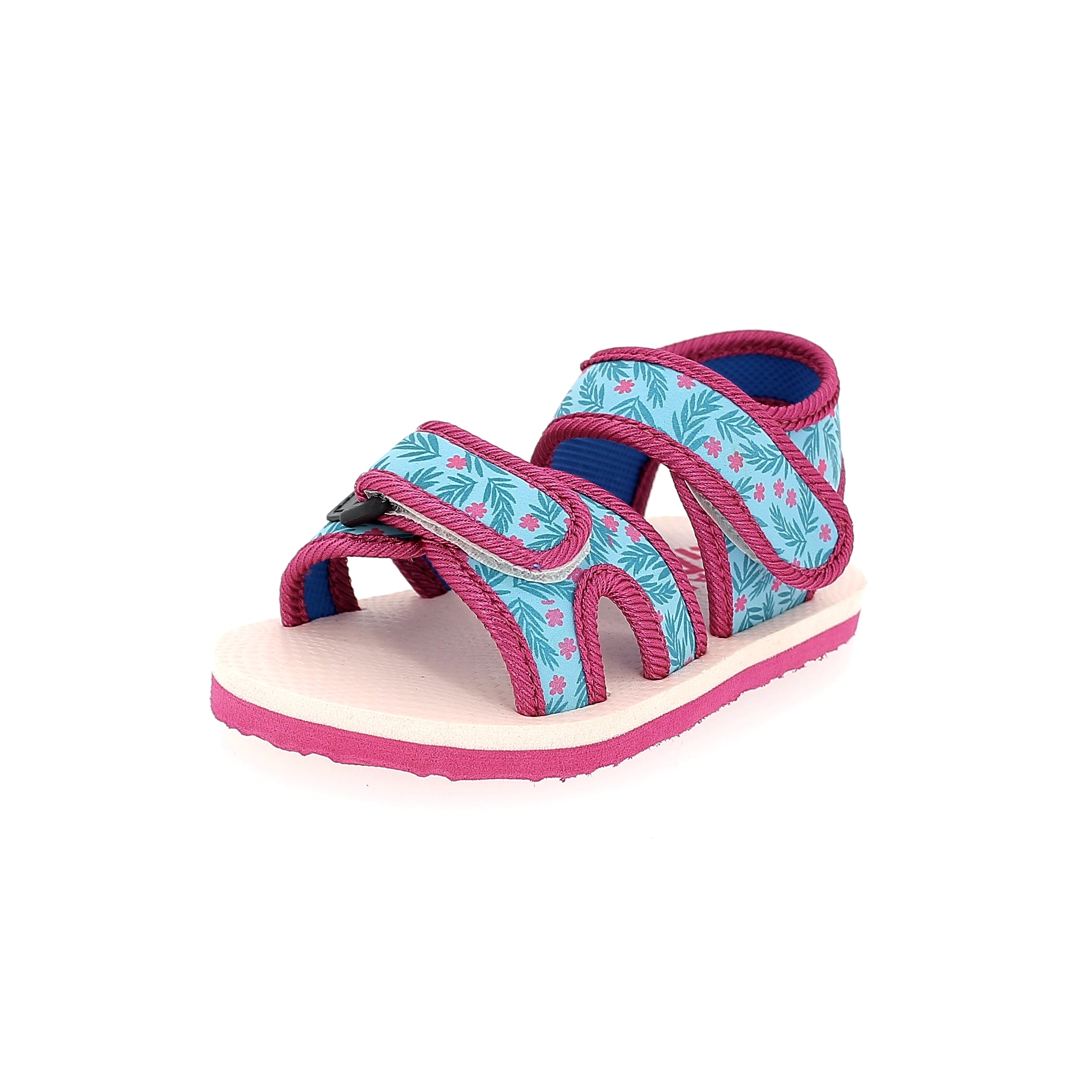 Star Kids Girls Slides Sandals L-Pink