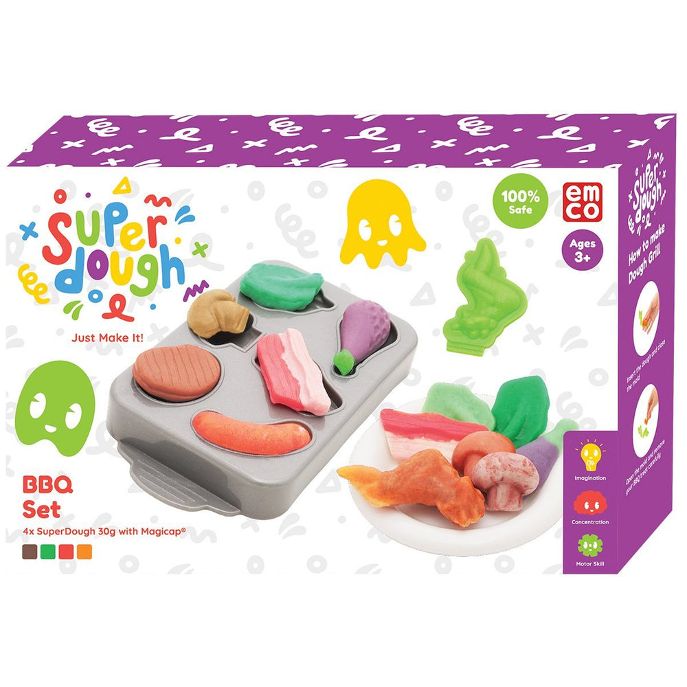 Super Dough Activity Set (BBQ Set / Fruit Fun / Candy & Ice Pop)