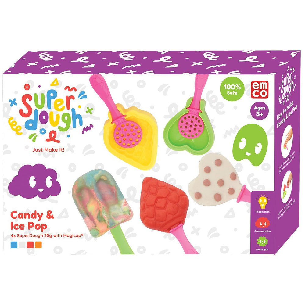Super Dough Activity Set (BBQ Set / Fruit Fun / Candy & Ice Pop)