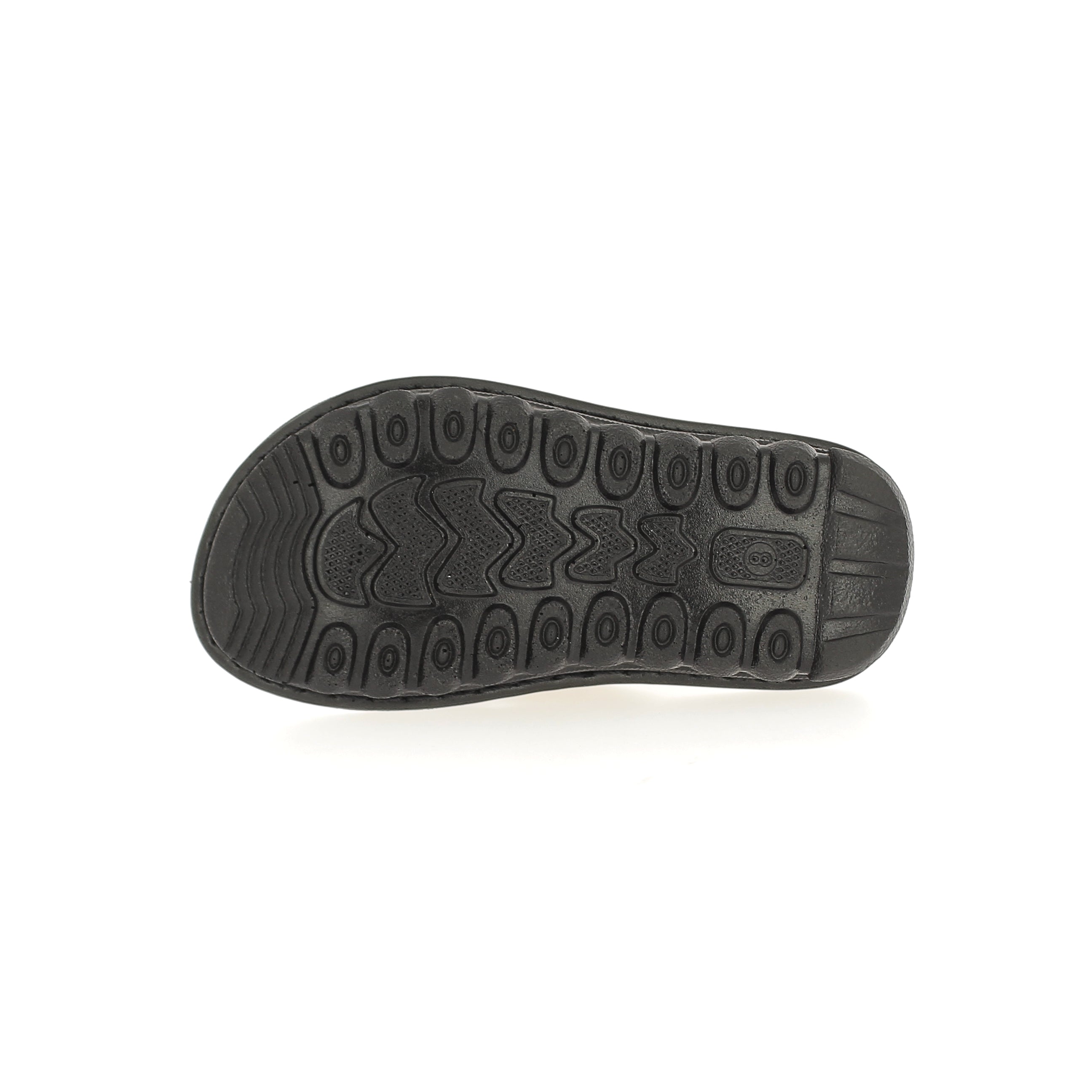 U Softo Boys V Strap Slippers Tan