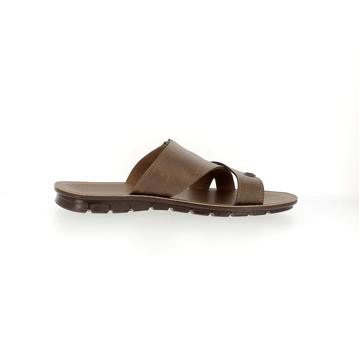 U Softo Men Toe Rings Slippers Tan