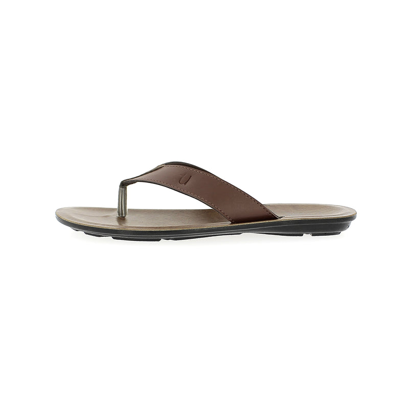 U Softo Men V Strap Slippers Brown