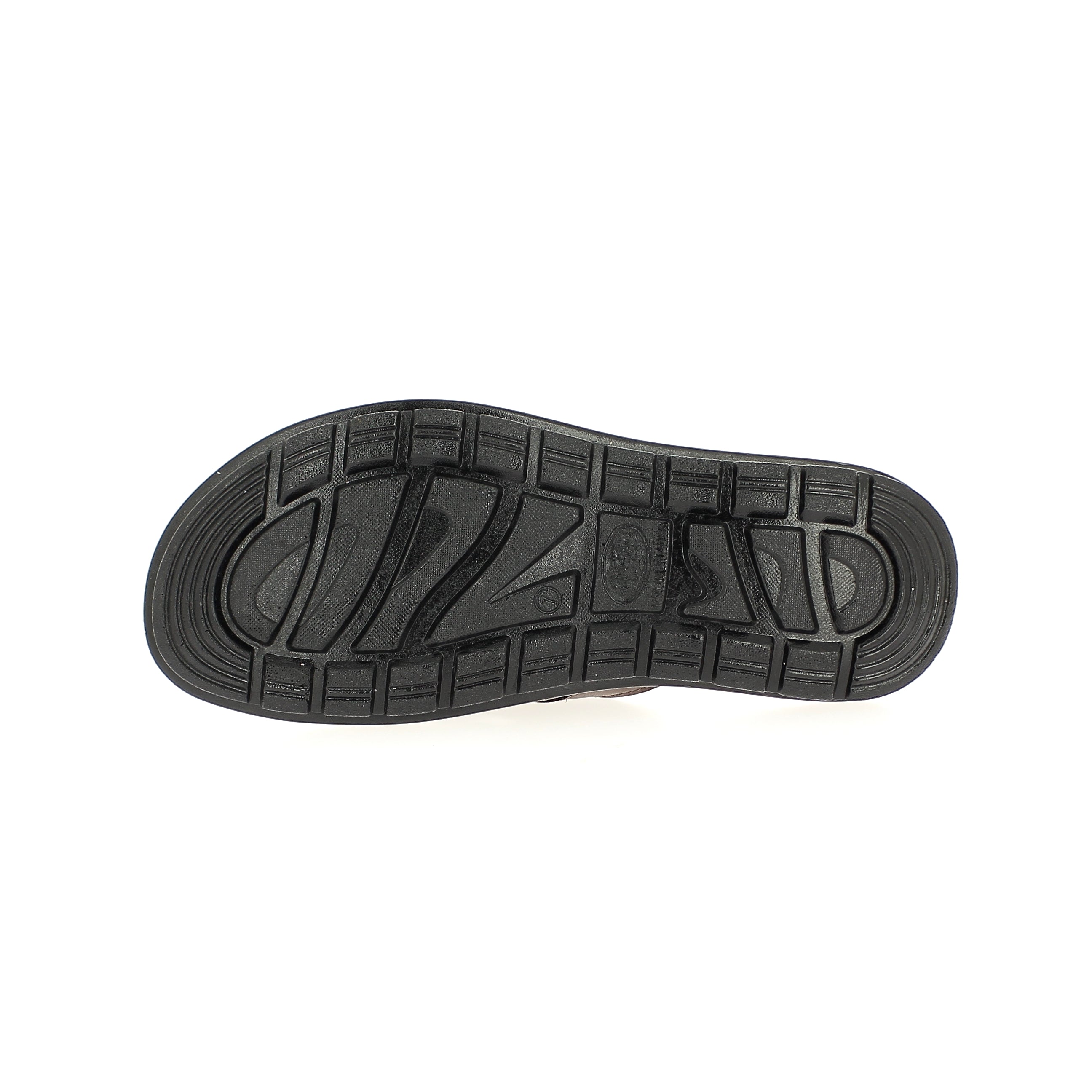 U Softo Men V Strap Slippers Brown