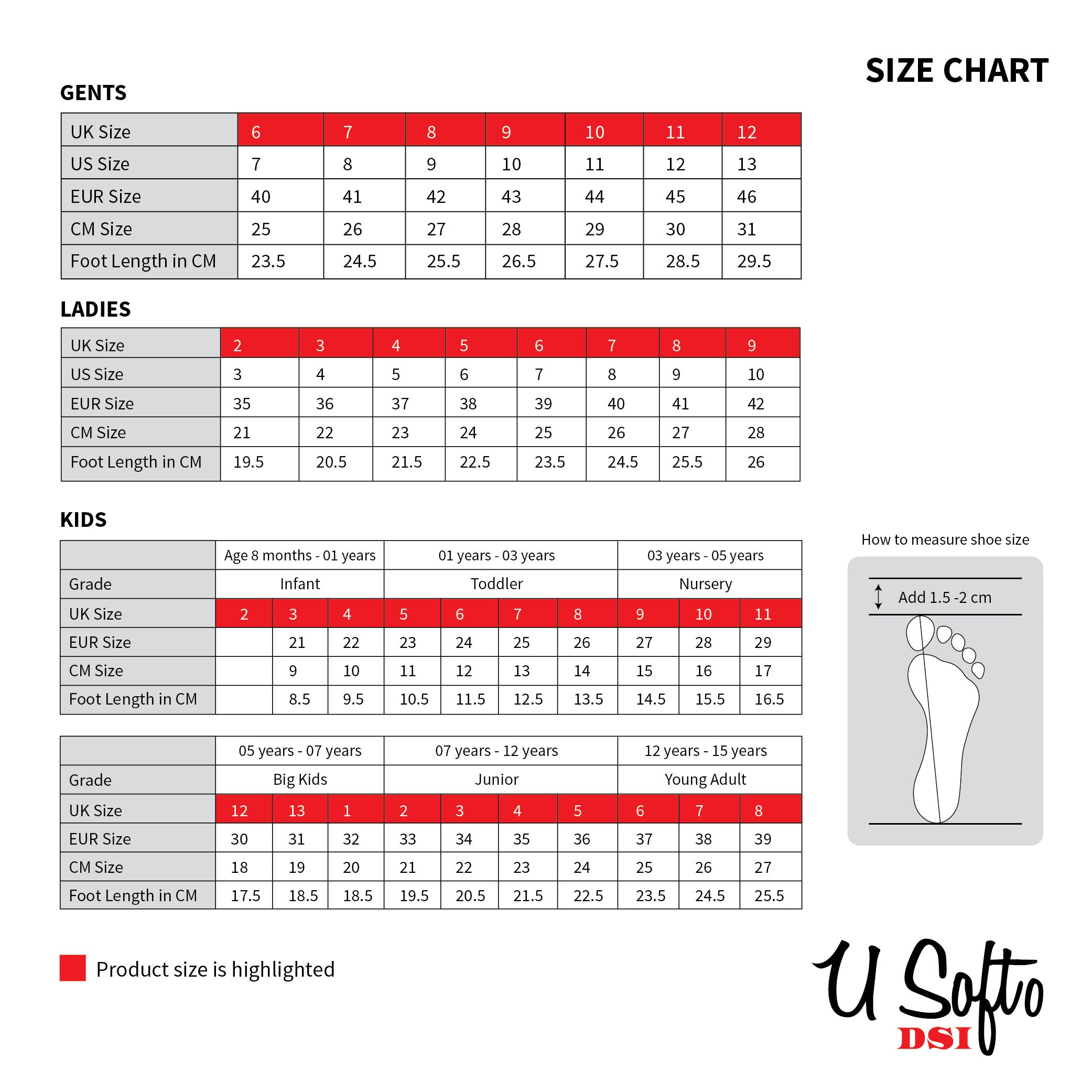 U Softo Women Shoes Black