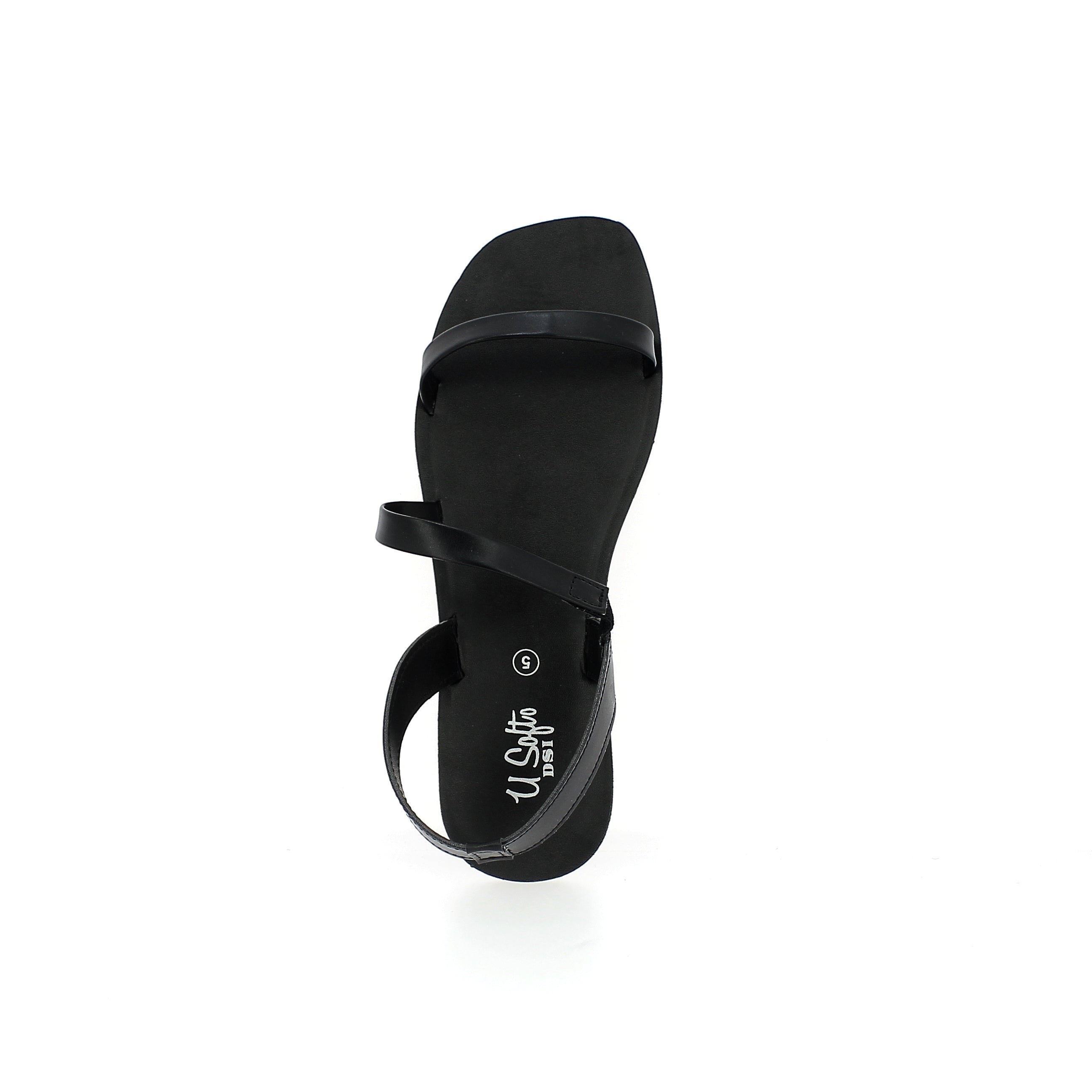 U Softo Women Slides Sandals Black