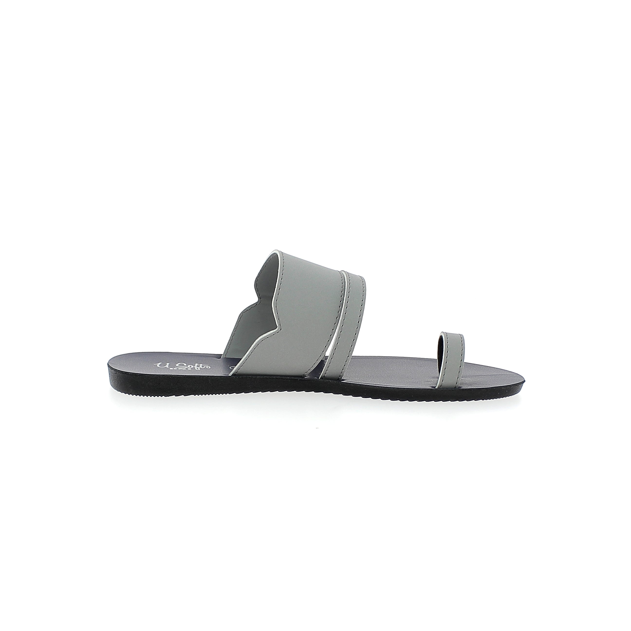 U Softo Women Slippers Gray