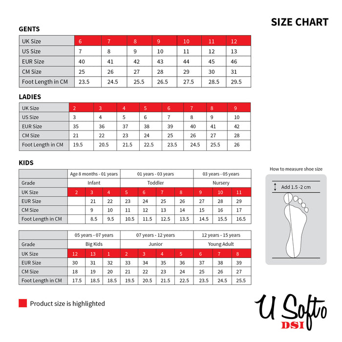 U Softo Women Slippers Gray