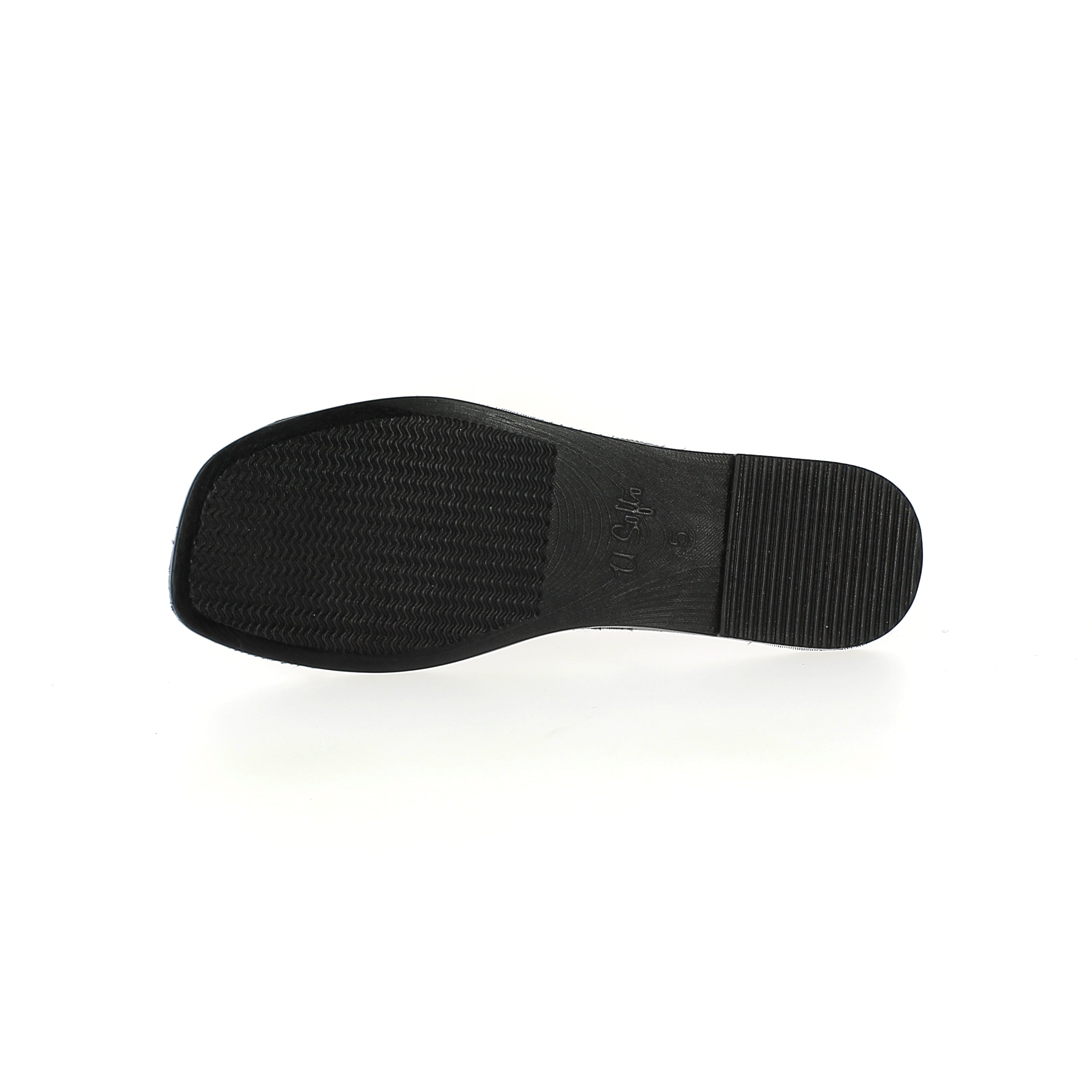 U Softo Women Toe Rings Slippers Black