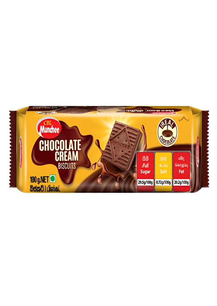 Munchee Chocolate Cream Biscuits