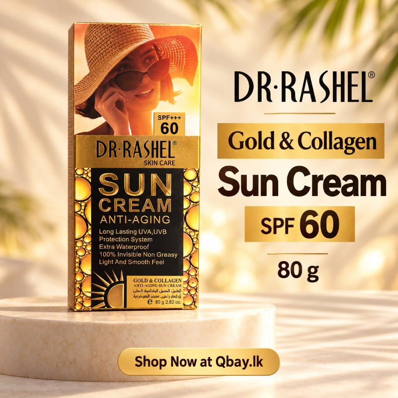 DR.RASHEL Gold & Collagen Anti-Aging Sun Cream SPF 60 – 80 g